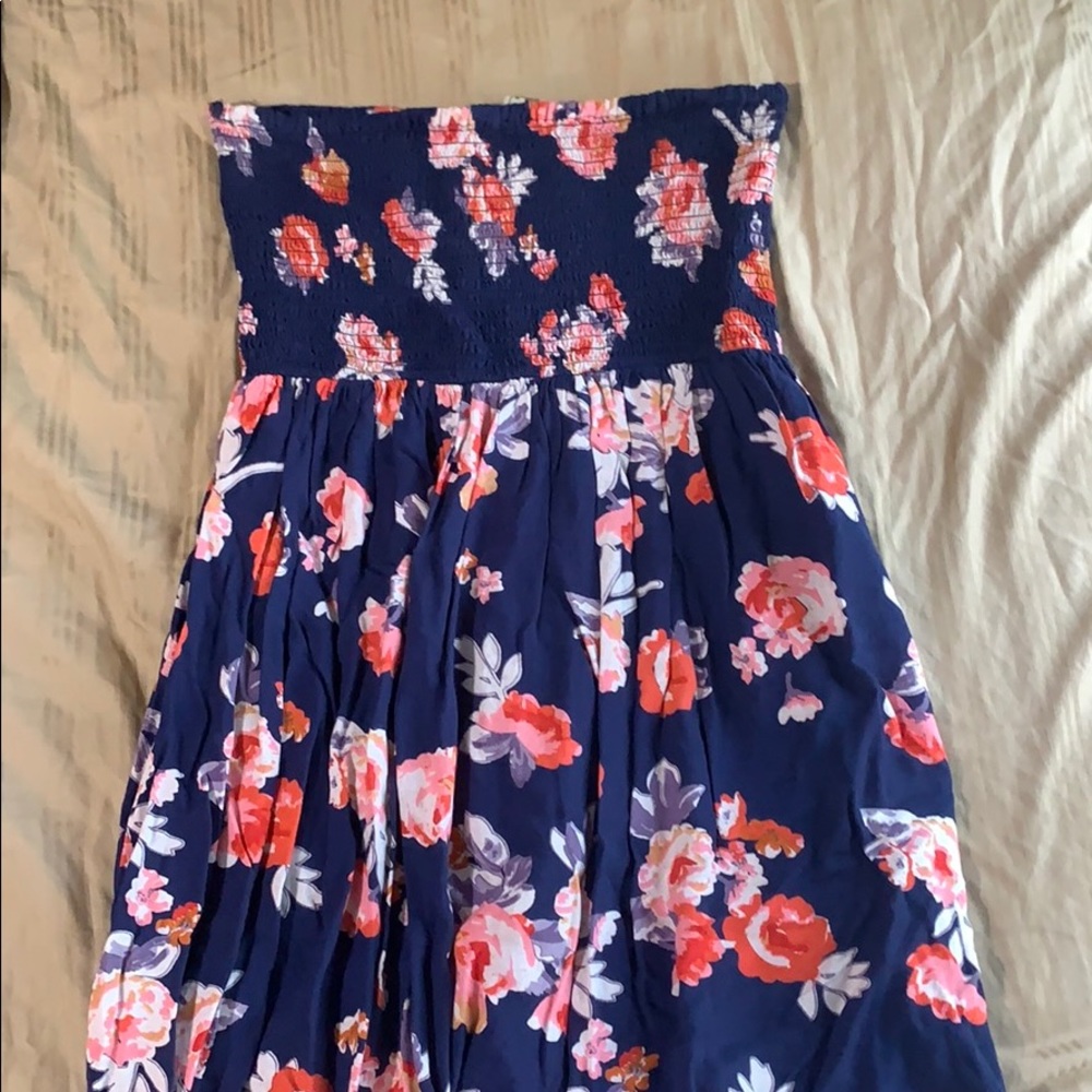 Tube top dress